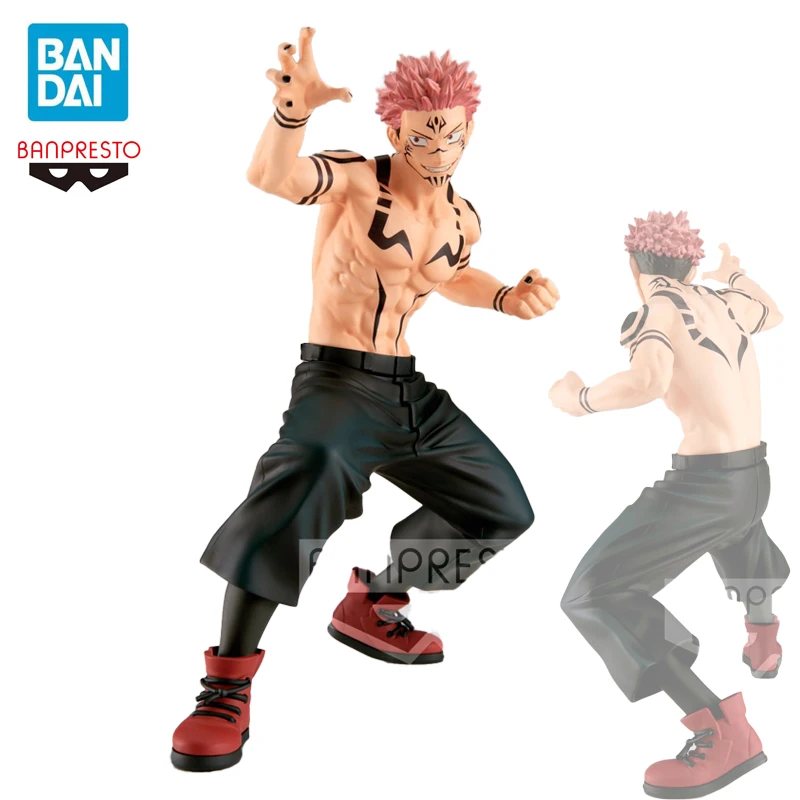 

In Stock Original Banpresto Jujutsu Kaisen Maximatic THE SUKUNA Ryomen Sukuna Figure 21Cm Anime Figurine Model Toy for Boy Gift