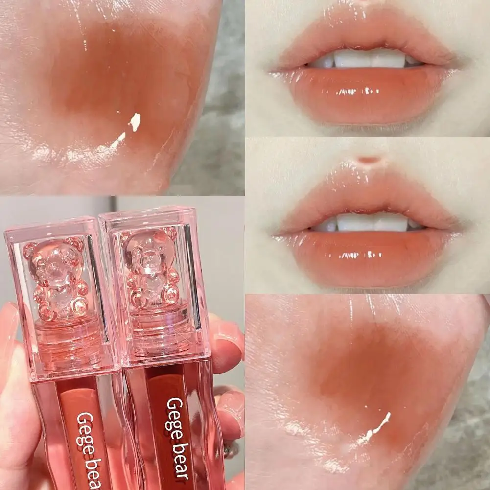 Lápiz labial para mujer, brillo de labios vibrante, 8g, resistente al agua, hidratante, no pegajoso, maquillaje de labios regordetes, brillante