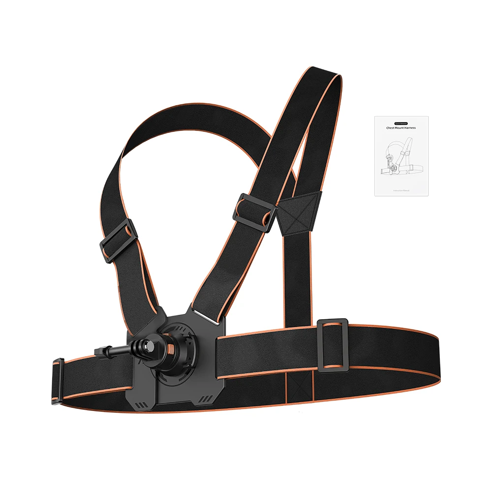 for Sports Camera Double Shoulder Chest Strap Sports Camera First View Quick Release Chest Strap Fixing Accessories