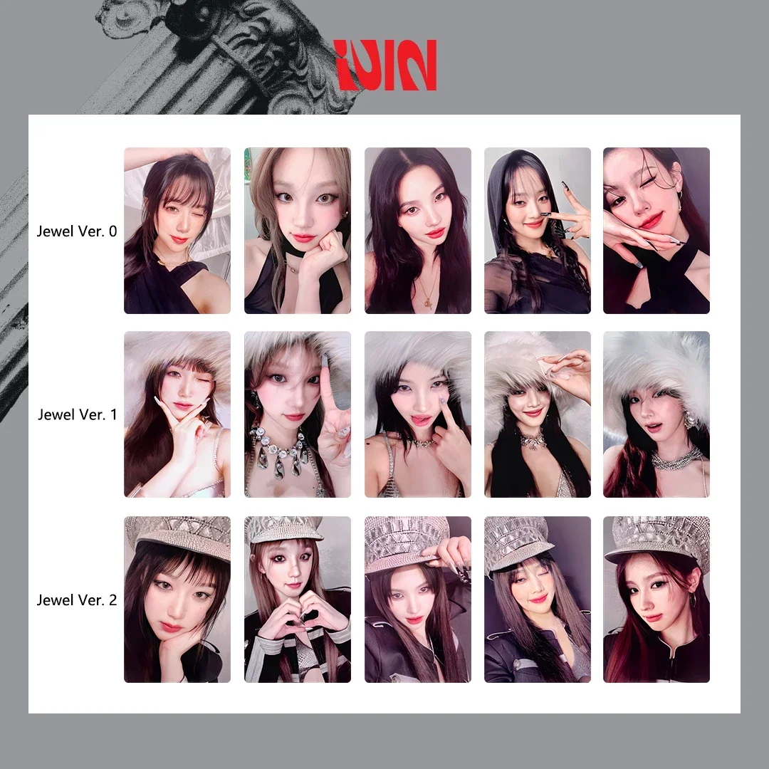 KPOP Lomo Card Postcard Collectible Pack, HD Printed Premium Idol Cards, Fan Gift for Kpop Enthusiasts Room Decor