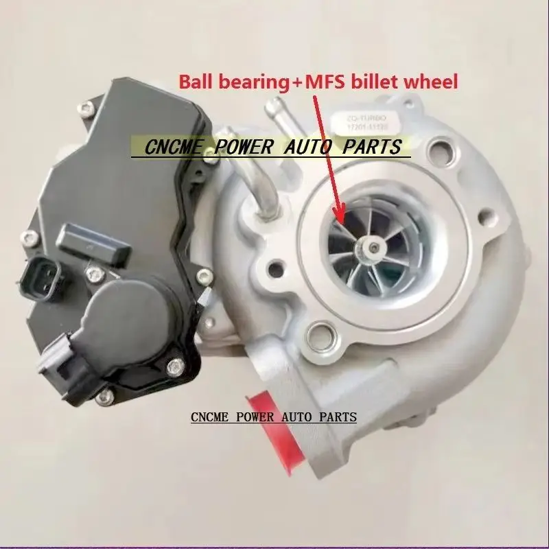 Ball bearing + MFS Billet wheel Turbo CT16V 17201-11120 1720111120 Turbocharger For Toyota Prado Hilux 2.8L 1GD-FTV 1GD 1GDFTV