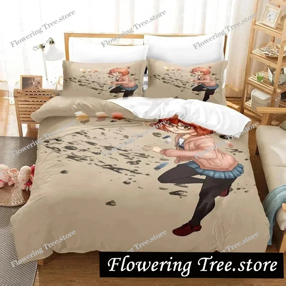 anime-beyond-the-boundary-mirai-kuriyama-bedding-set-boys-girls-twin-queen-size-duvet-cover-bed-kids-adult-home-textiles029