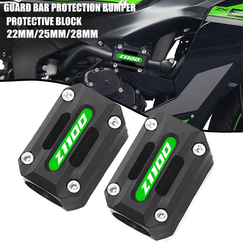 

Fit For KAWASAKI Z1100 Z 1100 Z1100 SE 2025 2026 Motorcycle Engine Guard Bumper Spring Protector Crash Bar Block protection
