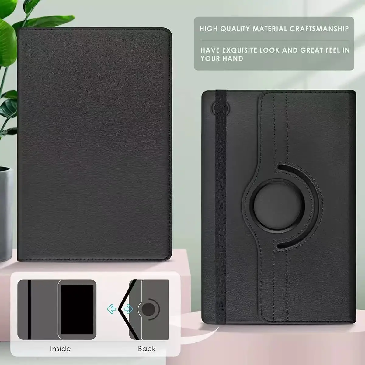 Case for Samsung Galaxy Tab A9+ / A11+ (11 inch) A9 Plus A11 Plus 2025 Cover Sleep Wake Function Rotating Stand Protective Shell
