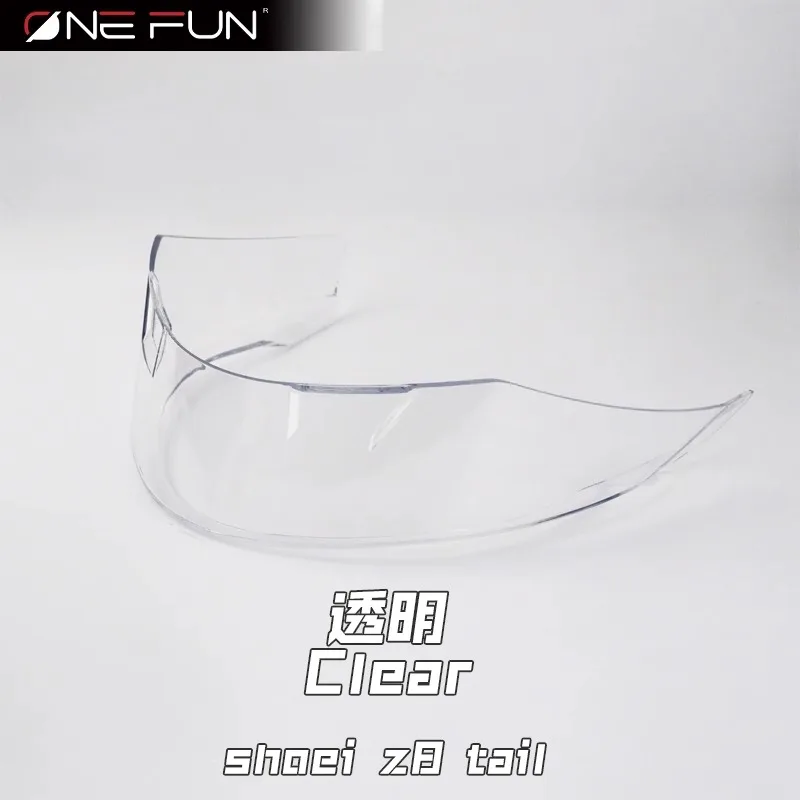 ل SHOEI Z8 NXR2 دراجة نارية الخلفية تقليم الأحمر النمل خوذة سبويلر حالة خربش اكسسوارات الذيل المفسد #5