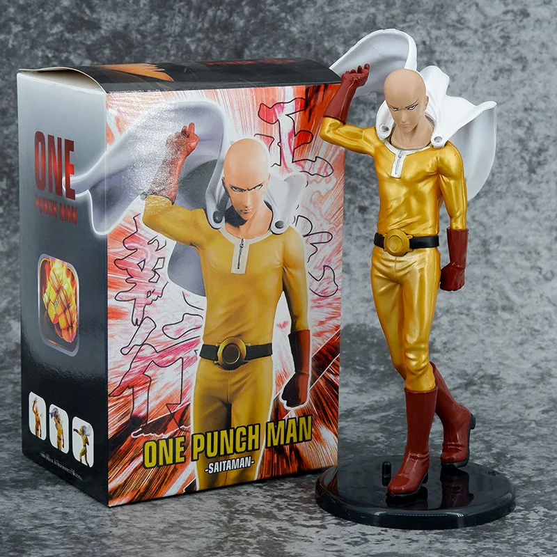 

Фигурки аниме Сайтама, 21 см, фигурки One Punch-Man, экшн-фигурка, модель детской комнаты, украшение для куклы, коллекционные украшения, игрушки, подарки