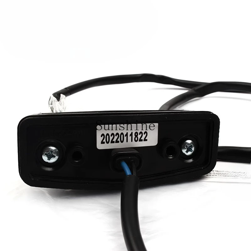 الأصلي Qiaoge i125 جديد باترول النسر 125 الحاجز الخلفي الذيل ضوء حامل لوحة الترخيص الخلفي