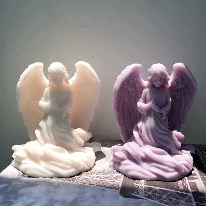 

New Practical Artistic Resin Statues for Characters Best-selling Props Floor-standing Ornaments Angel Silicone Molds