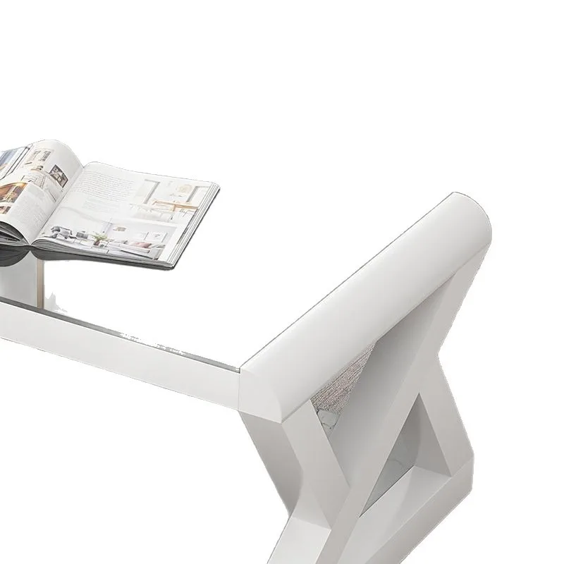 

Simple modern living room tea table tempered glass bedroom household small apartment TV cabinet