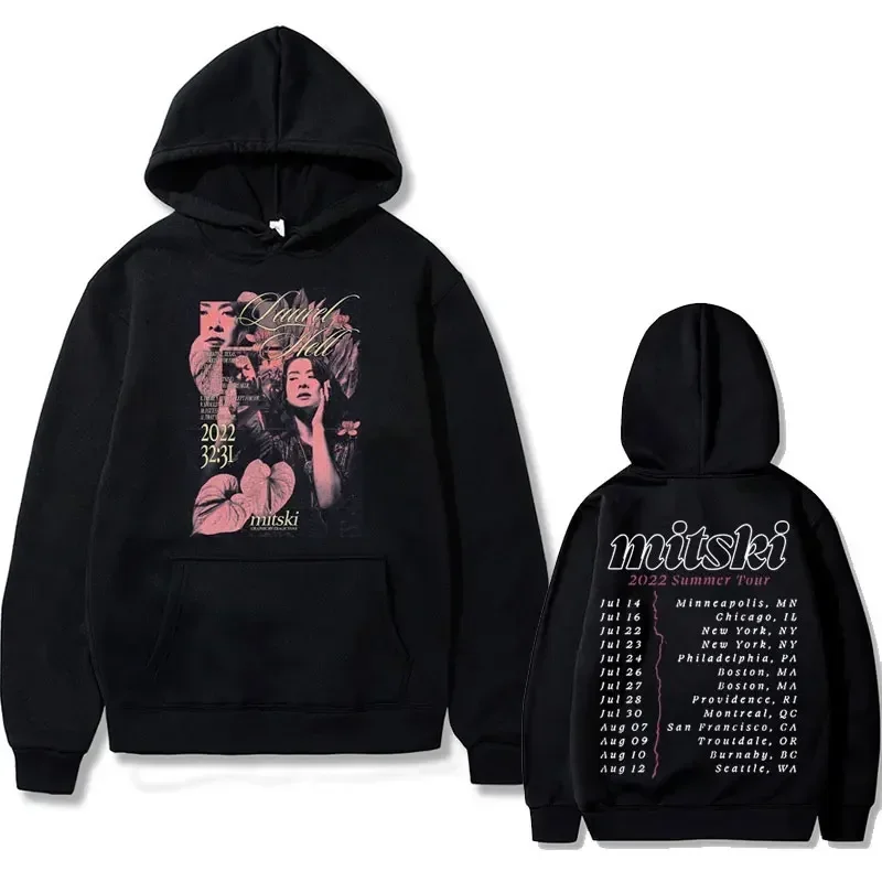 

2024 Music Artist Mitski Sweatshirt Man Woman Hell Buries Me in Makeout Creek Graphic Print Design Hipster Hoodie Ropa Mujer