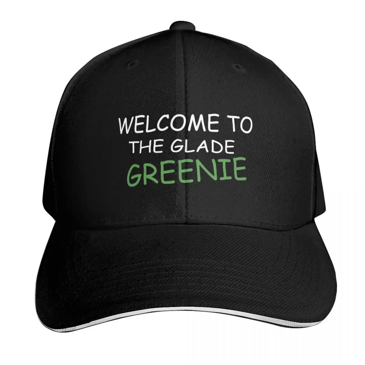 BEM-VINDO AO GLADE GREENIE Boné de beisebol, chapéu de verão, chapéu de praia, boné trucker, chapéu rave para meninos, crianças e mulheres