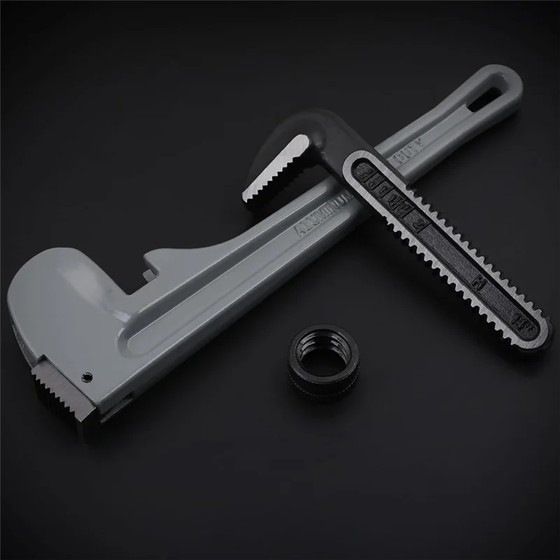 

ABCA-For Professional Grade Aluminum Pipe Wrench Set,10 14 18 Inches Adjustable Plumbing Tools Plumber