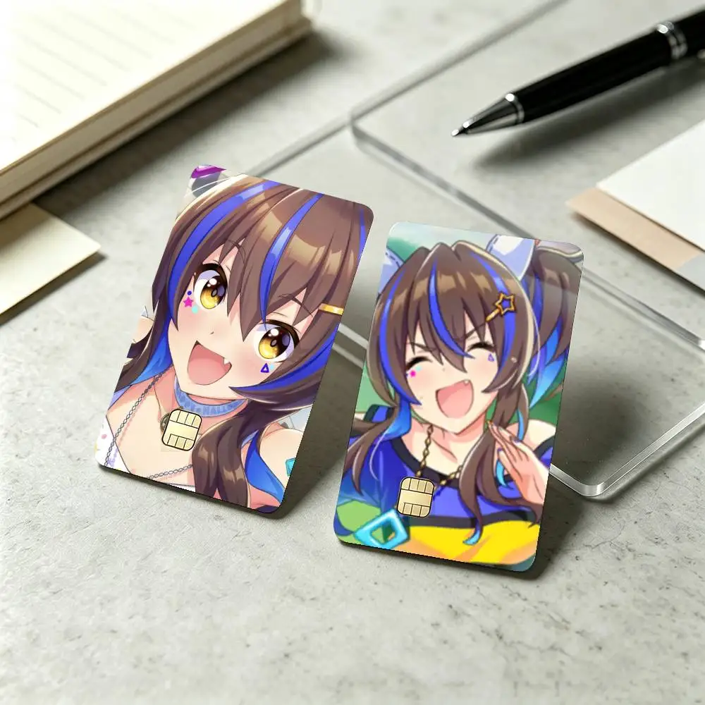 Umamusume Daitaku Helios HD Waterproof Card Skins Protective Stickers for Credit Bank Game Cards