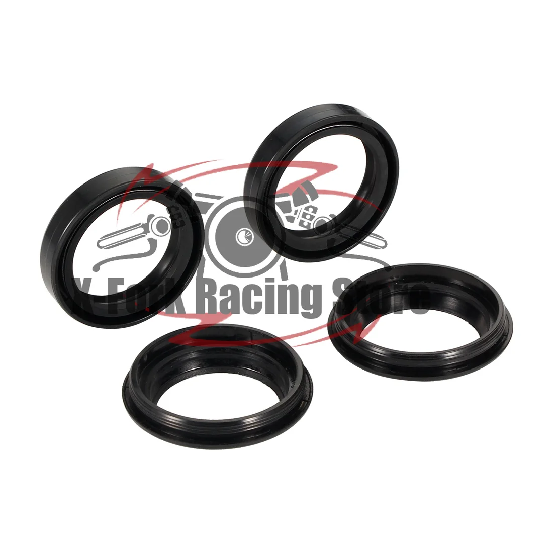 Front Tube Fork Oil Dust Seals Set For Kawasaki Z1000 2014-2018 KLE650 Versys VN800 VN900 ZR1000 ZX1000 ZG1200 VN1500 41X54X11mm