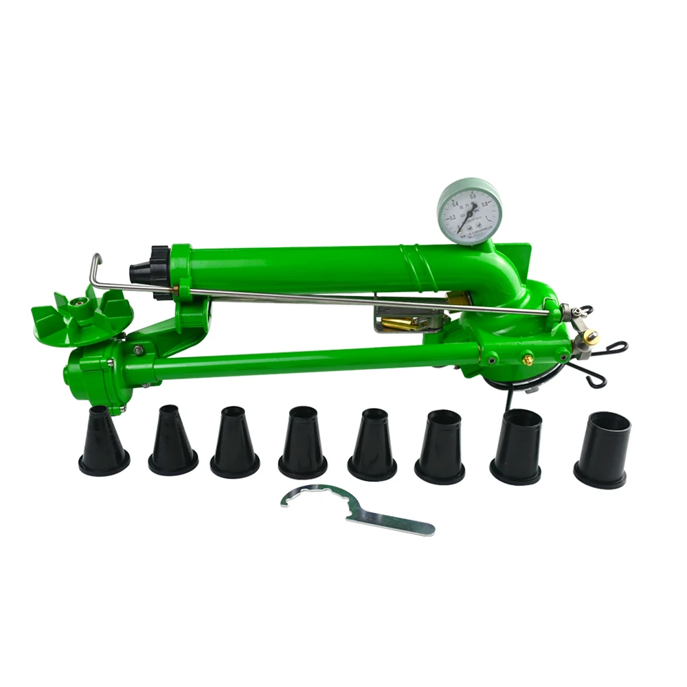 Grand Pistolet de Pluie en Métal H45 pour Système d\'Irrigation des Terres Agricoles, Livraison Gratuite, Nouveau