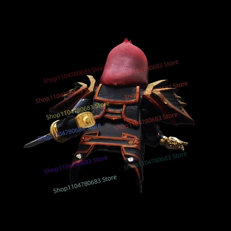 Blocs de construction MOC à double lame, modèle d'assemblage de guerrier fantôme, figurine d'exposition, personnage de jeu animé, jouet décoratif, cadeau à collectionner