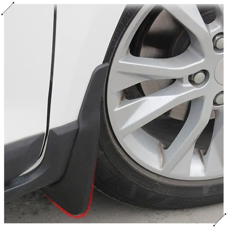 4 قطعة واقيات الطين الأمامية والخلفية للسيارة واقيات الطين ملحقات لـ BYD HAN EV 2020 2021 #6