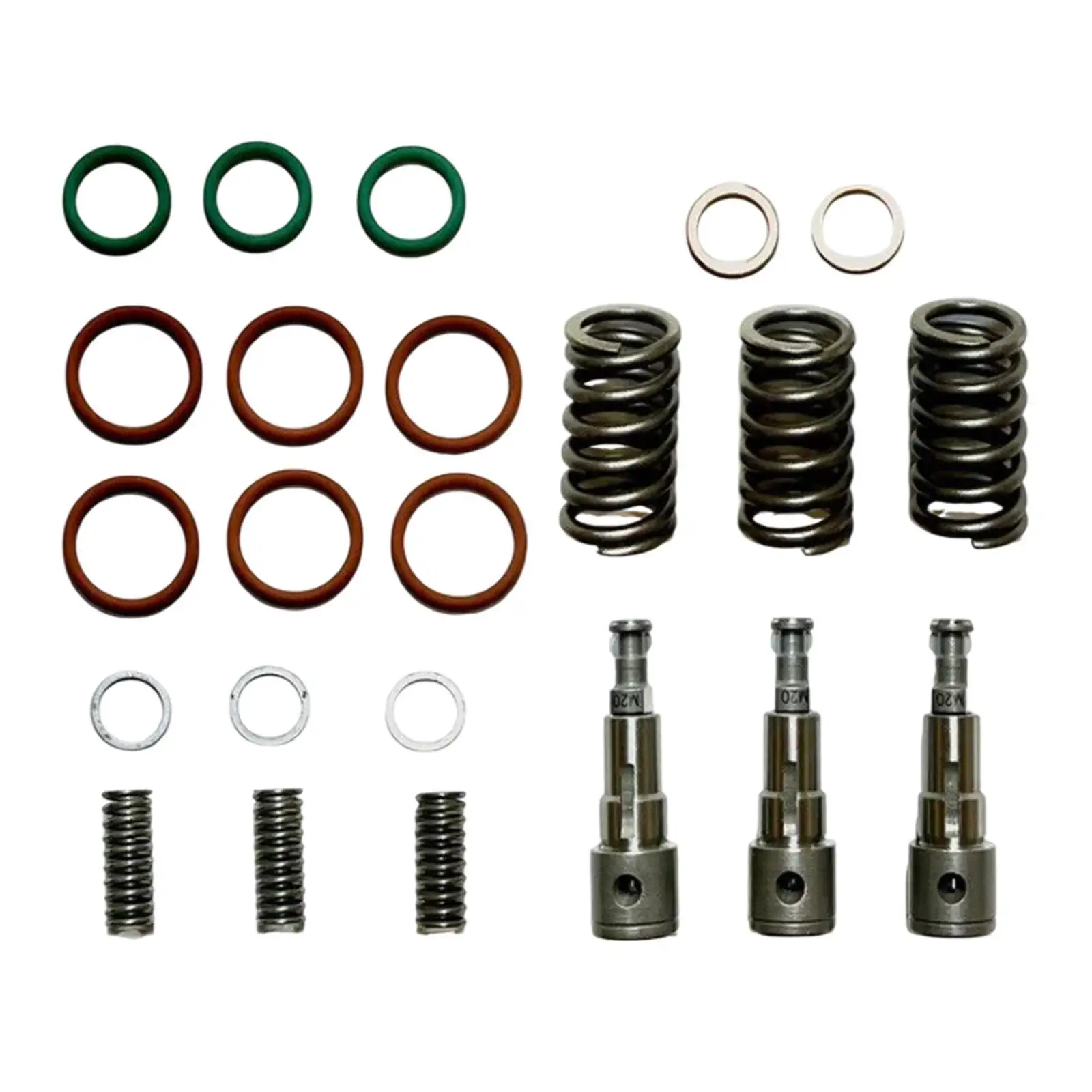 Fuel Injection Pump Rebuild Kit High Performance Wear Resistant Practical Repair Parts Replace for D902 D905 RTV 900 BX D722