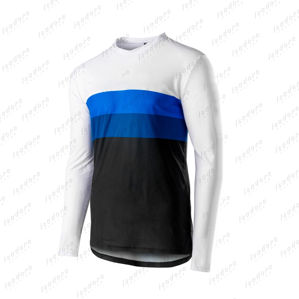 JERSEY FOREST-Motocross Bmx Racing Jersey, Downhill Mountain Bike Jerseys, Long Sleeve Cycling Clothing, MTB Tops