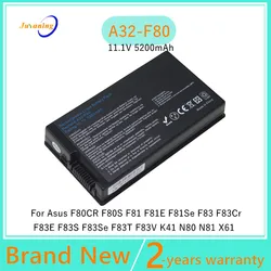 A32-F80 Laptop battery for Asus F81 F83 F50 N80 N81 X61 X61W X61S X61GX X61SL X61Z X80 X82 X83 X85 X85C X85L X85S X88