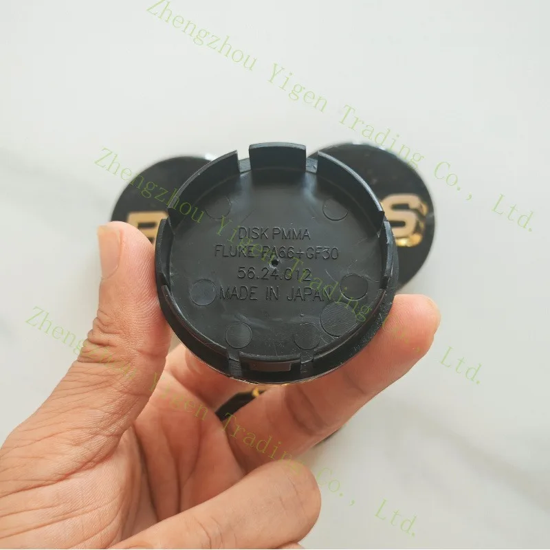 OEM 5624012 Wheel Center Caps 56mm Genuine Emblem Green Silver 3D Logo 56.24.012 Set 4pcs Hub stickers Accessories