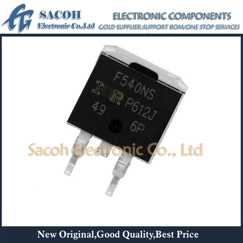 

SACOH Electronic Components 100% Brand New Original In Stock IRF540NS 10Pcs