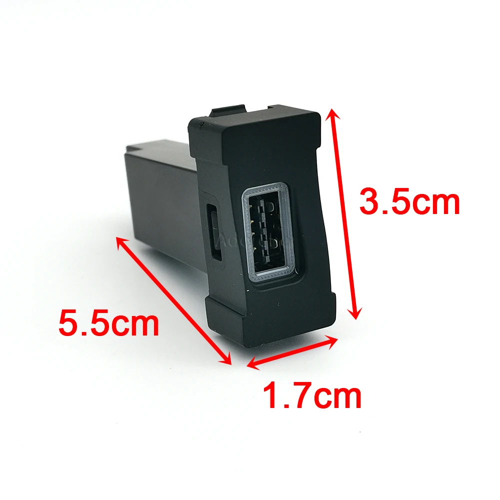 Car Charger Fast Phone Charger Type-C PD USB QC3.0 Socket Power Adapter With LED Light Fit For lveco Daily Accessories view 2