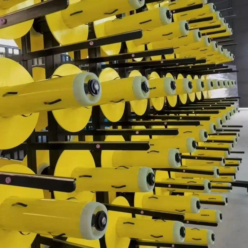 Carbon Fiber Spools For Weaving Warping Carbon Glass Fiber Pretension Frame Processing