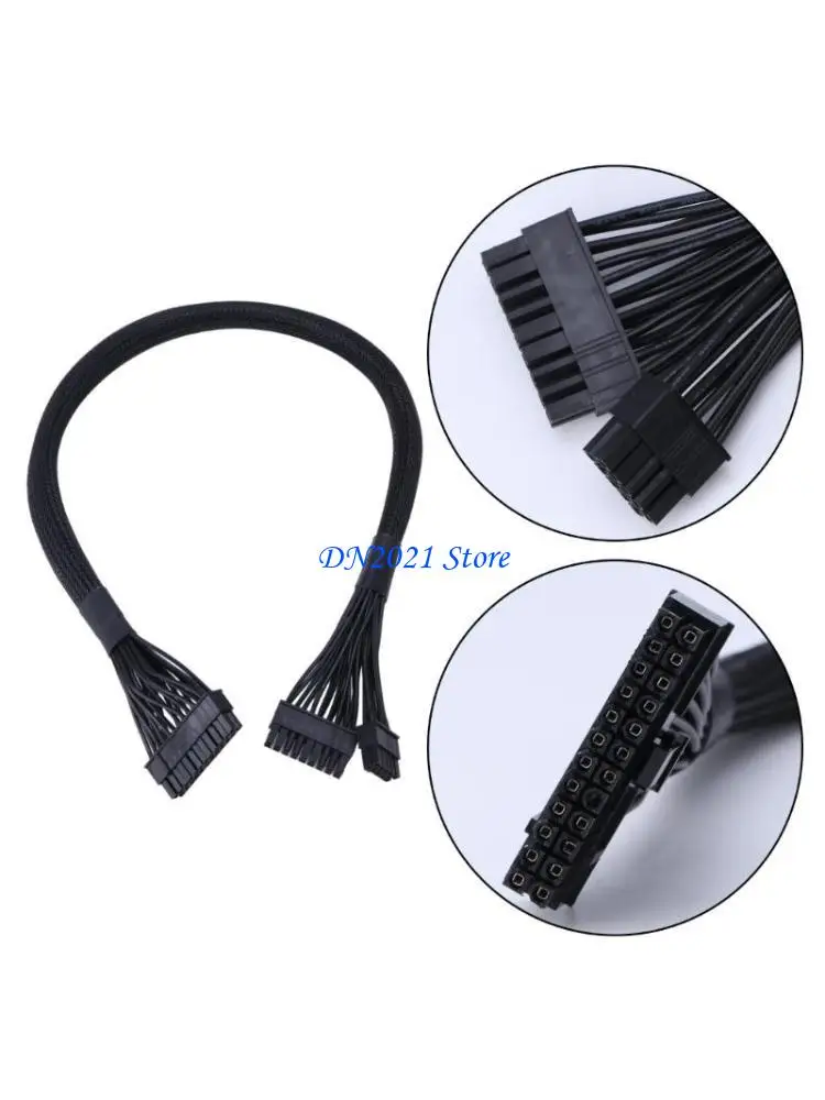 

F3KE 24-контактный кабель питания 24-контактный на 10-контактный 18-контактный шнур с оплеткой для модульных блоков питания G1