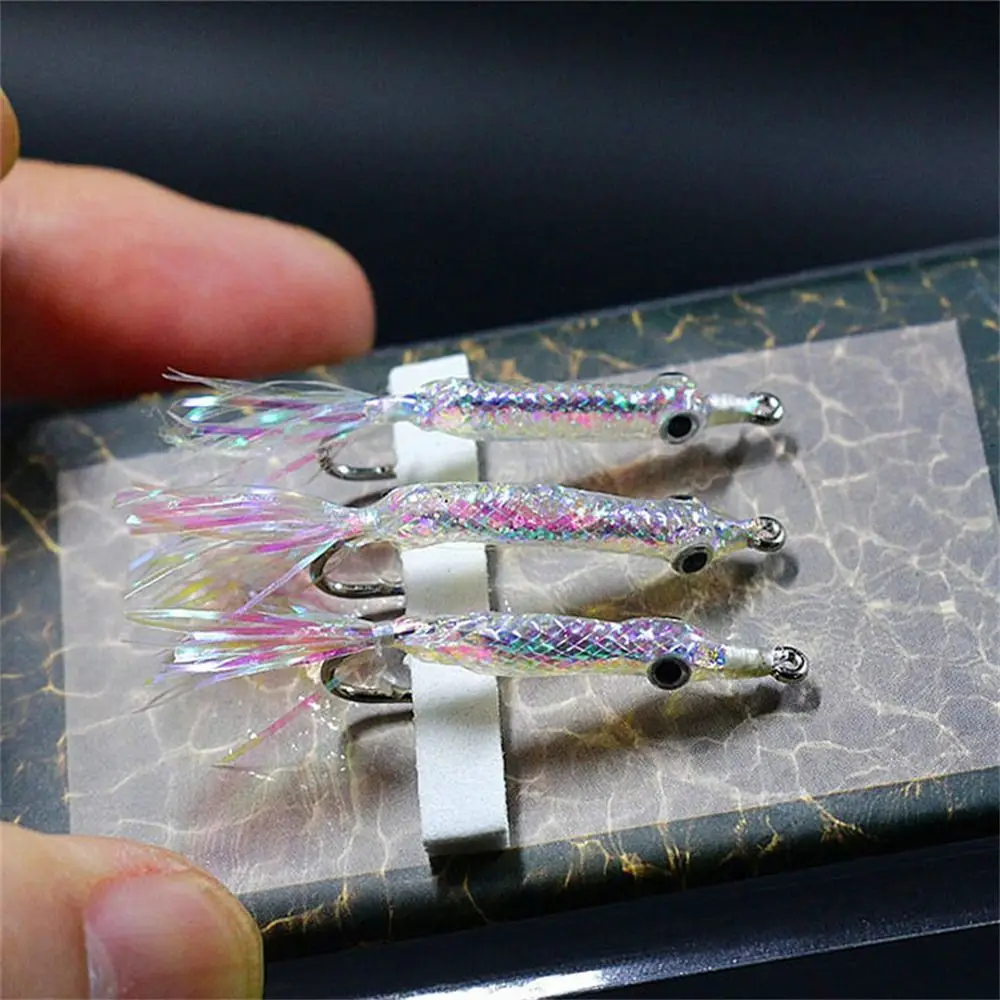 4mm Pearl White Fly Tying Materials 6mm 8mm Flash Braided Tubes Fish Scale Body Tube Fly Pearl Maylor Tube Fishing Maylor Tube