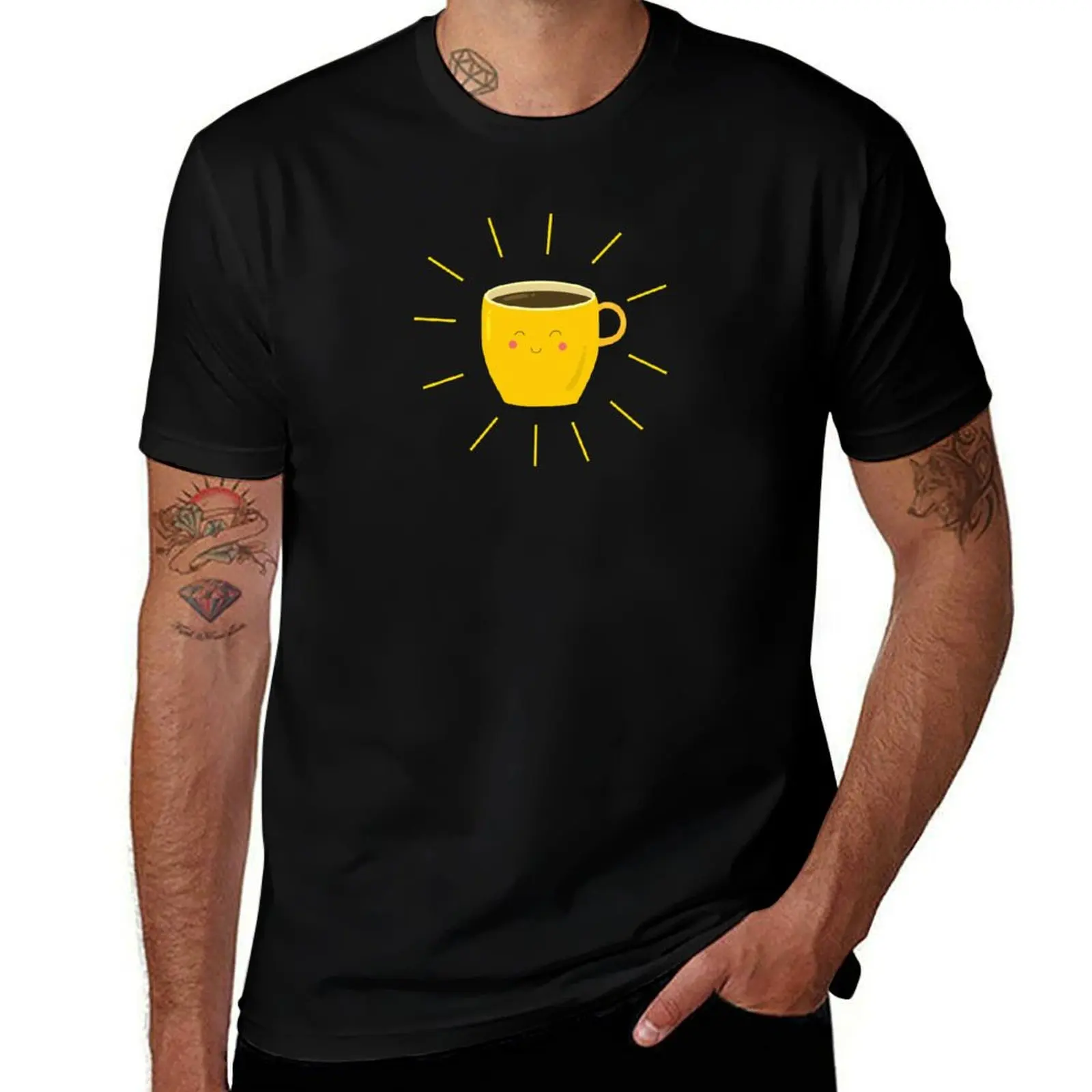 

Good morning sunshine T-Shirt croswit shirt man custom shirt kawaii clothes football t shirt Short sleeve tee men
