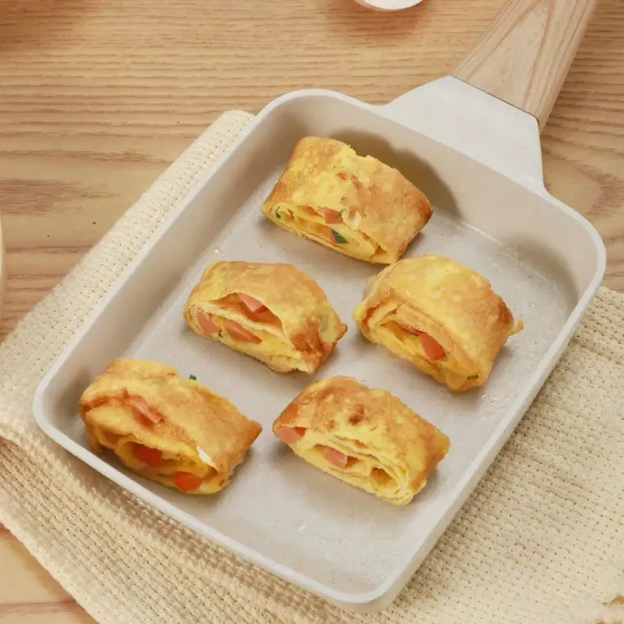 

Japanese-Style Tamagoyaki Non-Stick Frying Pan Square Steak Frying Pan Maitake Stone Breakfast Frying Pan Egg Roll Frying Pan