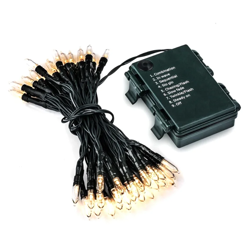 

Outdoor Waterproof Mini String Lights Color Light String La La Bubble LED Pointed Bubble Christmas Decoration 4.5V