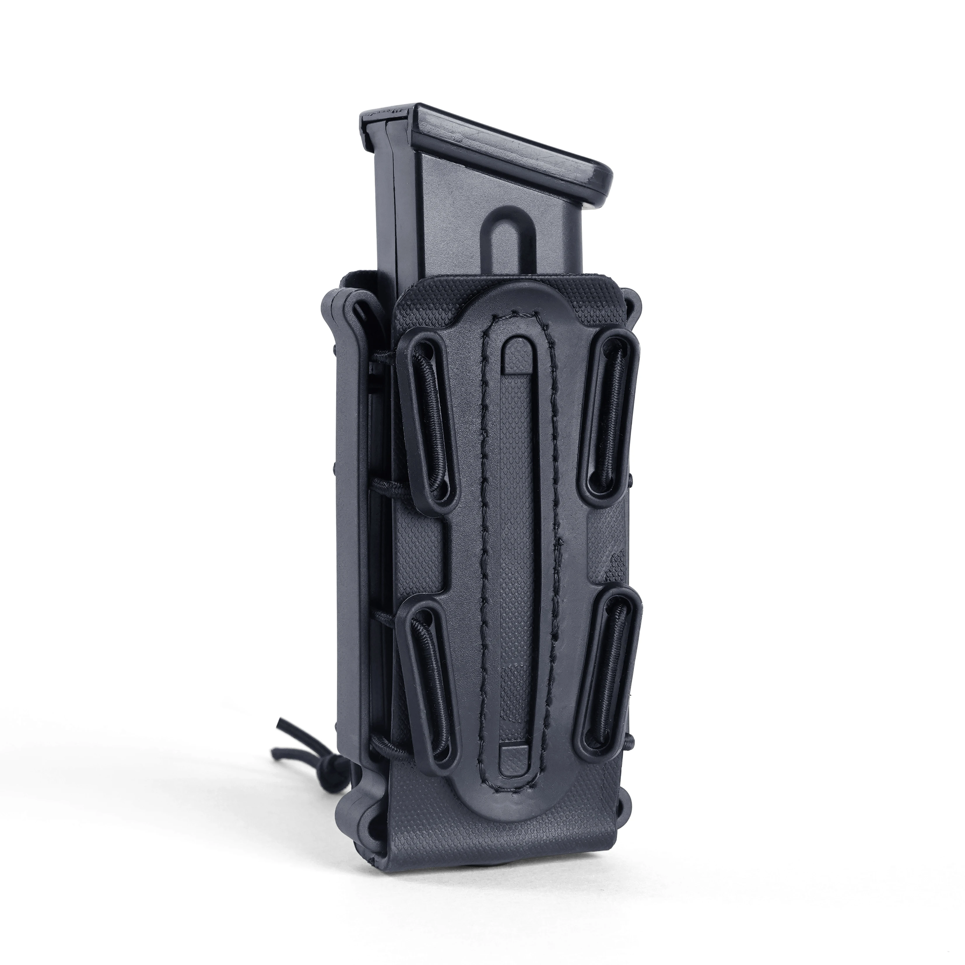 Tactical Molle Mag Pouch AR15 9mm Scorpion Fast Mag Quick Release TPR Adjustable Holster Airsoft Accessories