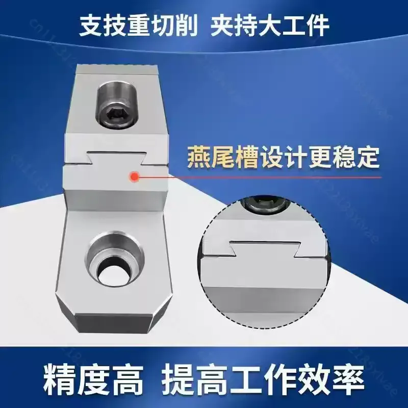 For Heavy‑Duty CNC Side‑Clamp Fixture, Anti‑Warp Multi‑Station Work Holder, Clamping Tool for Mould Machining