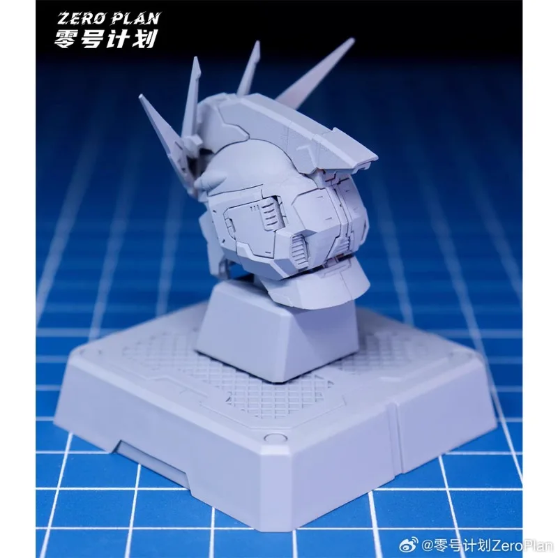 Anime Cabeça Escultura para Modificação, Figuras de Montagem Presente, Pré Spray Substituir, Modelo MG 1/100, Adequado para V Hi-V SkyDefender, Plano Zero