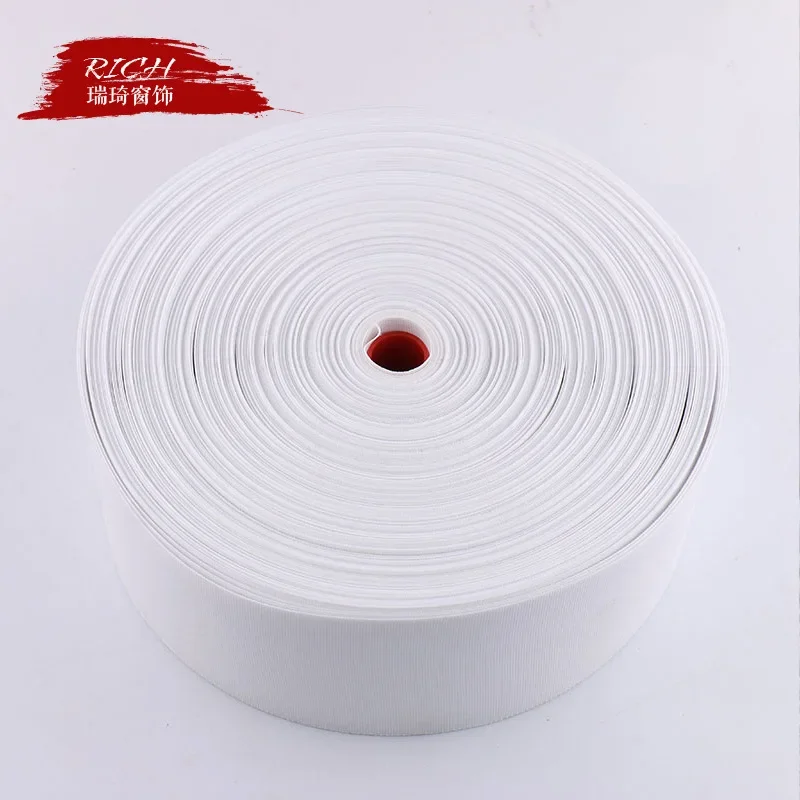 Curtain Punching pull pleated tape Curtain Cloth Accessories Roman hook tape Ring Cloth Non Woven White Cloth Ring Tapes 101&20