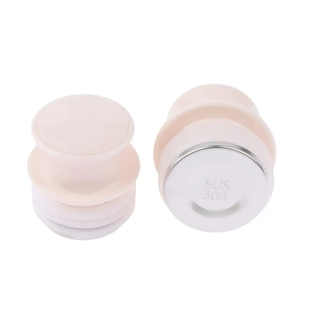 1Pcs Thermos Cup Accessories Thermos Bottle Stopper Replacement Parts Stainless Steel Silicone Kettle Cover S/L Food Grade