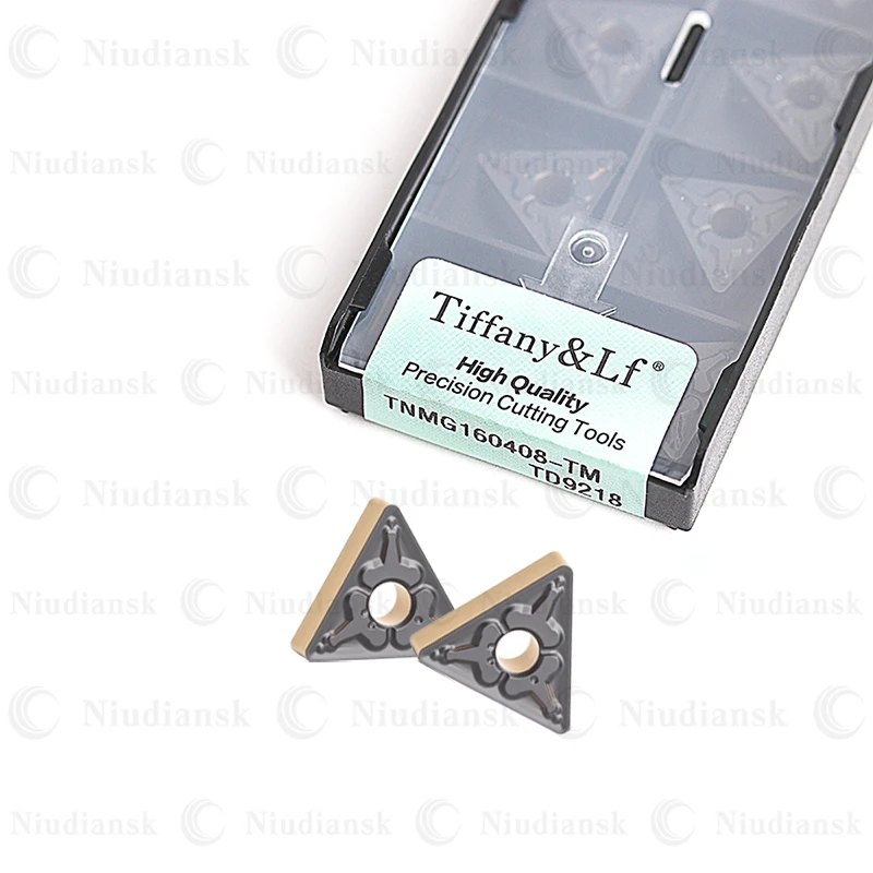 Turning Blades WNMG080408-TM TNMG160404-CQ CNMG120404-CQ VNMG160404-TM TD9218 CNC Lathe Carbide Inserts Cutting Tools Materials