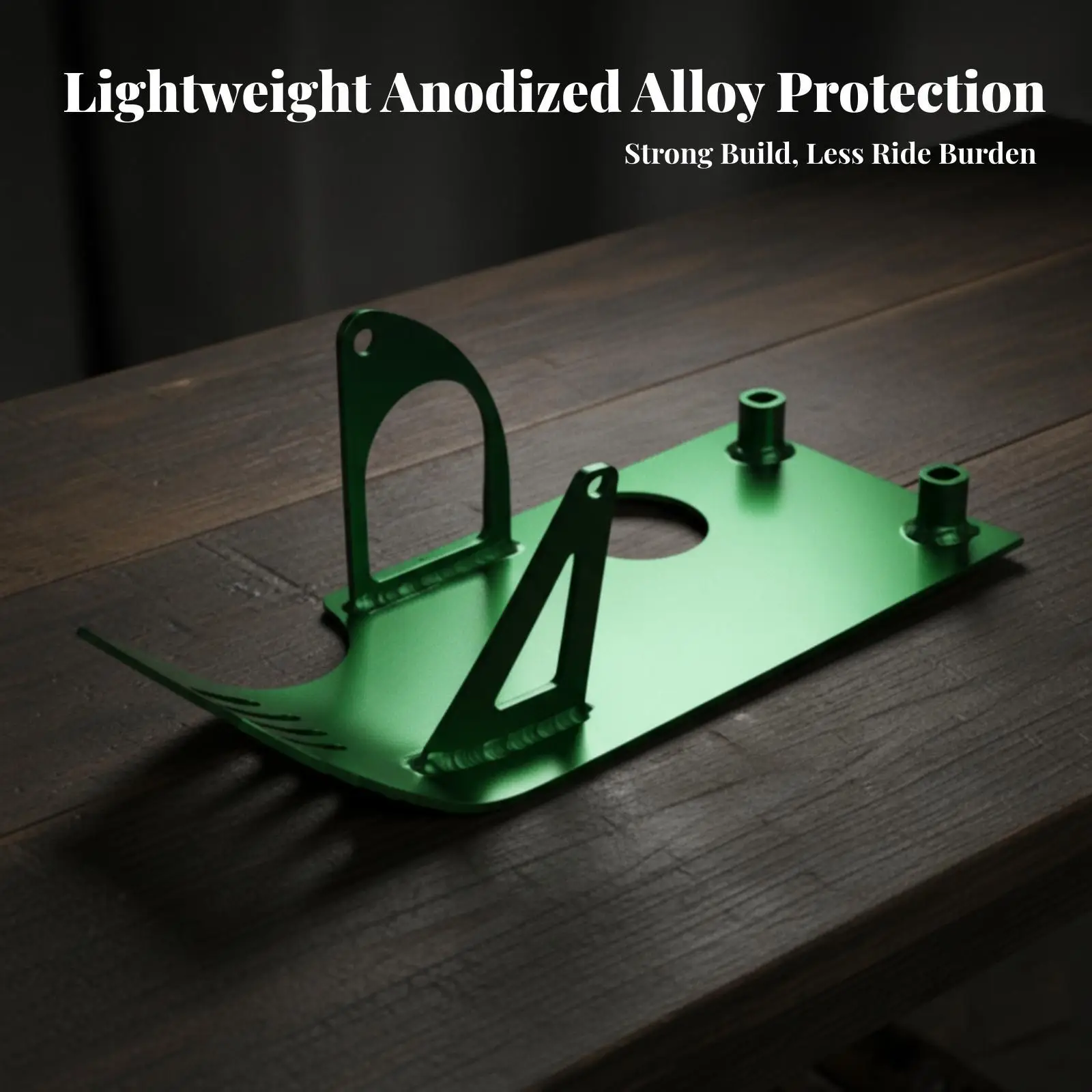 Dirt Bike Skid Plate Engine Guard Aluminum Alloy for 110cc Pit Bike Bottom Protection Plate Offroad Motorcycle Undercover