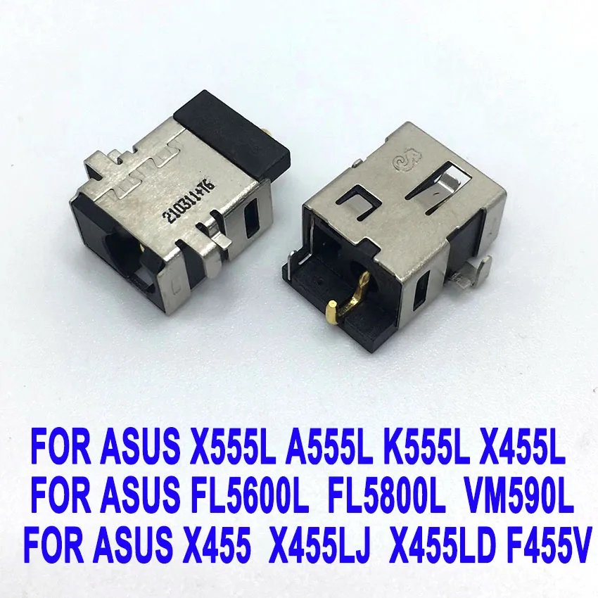 

10-50PCSNew Laptop DC Power Jack Socket Connector For ASUS X555L A555L K555L X455L F455L F455LN F455LNB X455 X455LJ X455LD VM590