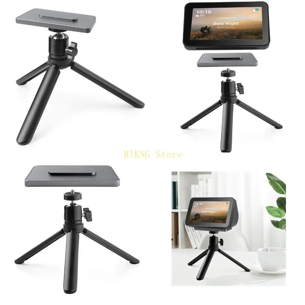 

Phone Tripod Portable and Flexible Holder Bracket Cell Phone Stand for Echo Show 5 Kitchen Bedroom Video Recording best sale