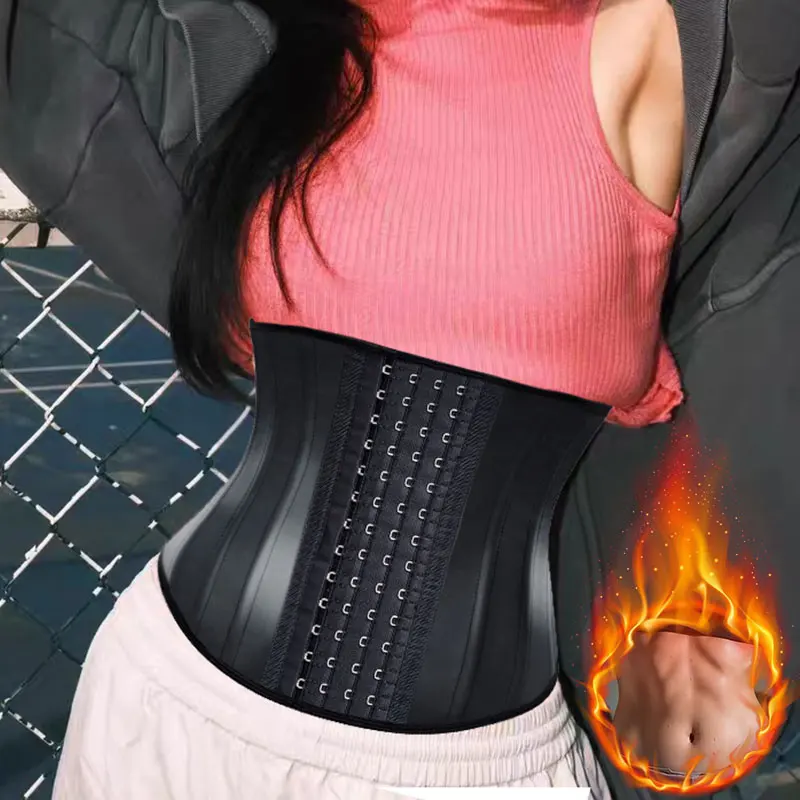 

Women Short Plus Size Waist Trainer Corset Tummy Control Body Shaper Cincher Sports Girdles For Weight Loss