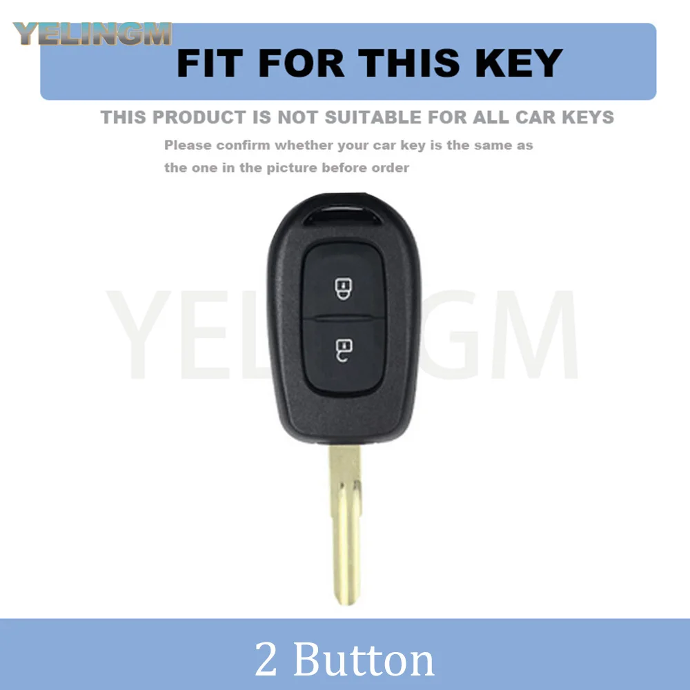 2 Buttons TPU Car Key Cover Case Fob for Renault Kwid Traffic Symbol fit Dacia Sandero Logan Duster 2016 2017 2018 Protect Shell