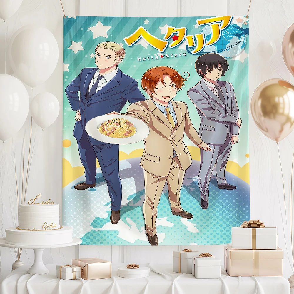 Cartoon Hetalia World Stars  flag For Picnic Party Art Home 