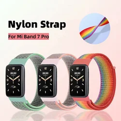 Correa de nailon para Xiaomi Mi Band 7 Pro, pulsera de repuesto para reloj inteligente deportivo