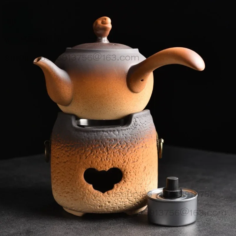 家庭用ビームポットティーセット高温耐熱カーボンストーブ粗陶器レトロケトルサラウンドオーブンオーブンティーセット