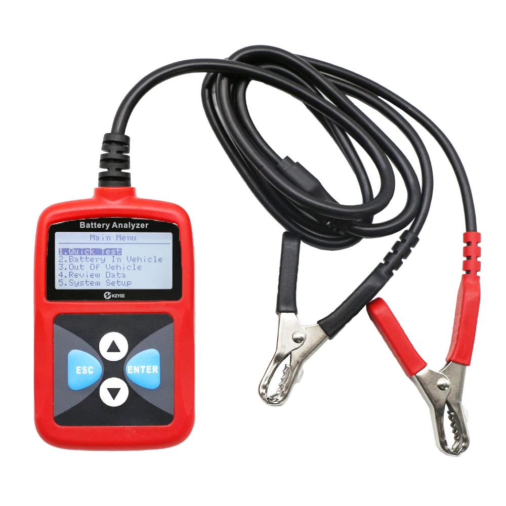 

KS25 portable car lead-acid battery tester 12V car battery analyzer AGM GEL EFB vehicle battery tester