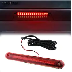 Red 24 LED 12V Car Third Brake Light Rear Tail Center High Mount 3rd Stop Lamp Universal For Any Cars SUVs Trucks Car Lamp