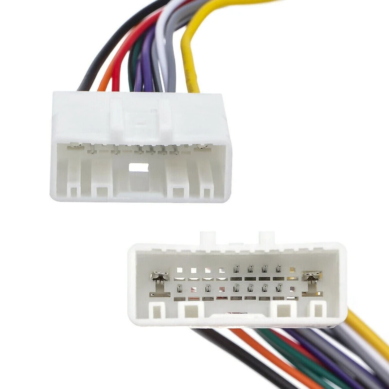 20Pin Auto Car Radio Audio Wiring Harness Adapter for Nissan Cube Frontier Versa 70-7552 Stereo Wire Connector Plug Cable